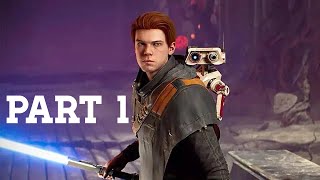 STAR WARS JEDI FALLEN ORDER Walkthrough Gameplay Part 1  INTRO FULL GAME [upl. by Nomal901]