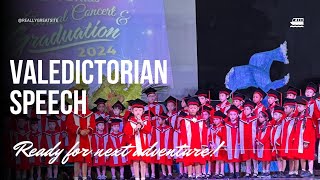 Kindergarten students valedictorian speech and performance [upl. by Lorak]