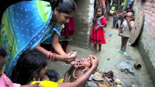 Polio Immunization in Bihar India  YouTubeflv [upl. by Acinelav]