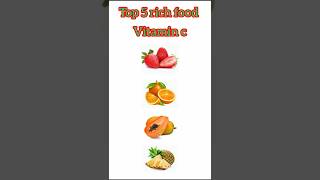 Vitamin c food🍓🍊🍍shorts food nutrition [upl. by Nitsew]