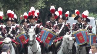 Briciola e la Fanfara Carabinieri a Cavallo  Umbertide 13092015 [upl. by Eyaj35]