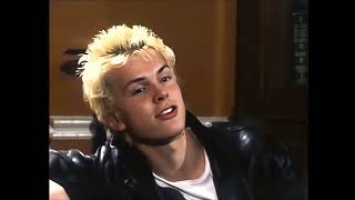 Young Billy Idol interview 1977 AI Digital Remastered 4K [upl. by Natascha]