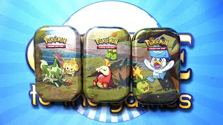 Pokémon  Paldea Freunde  Felori Krokel und Kwaks Tin Boxen Opening  Unboxing [upl. by Otxilac]