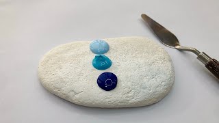 Stone painting tutoriallenaart art painting [upl. by Libnah]