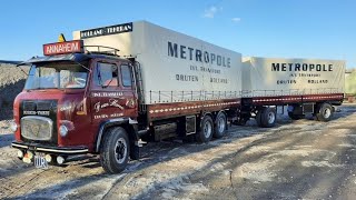 Metropole MuseumDruten Scania LBS 76 🎬De mooiste wegen🎤Werner Budding RTL4 scania truck fyp [upl. by Anyad358]