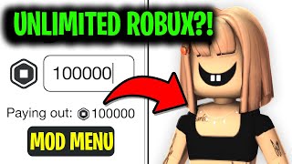 NEW Roblox Mod Menu for UNLIMITED Robux iOS Android 2024 ⚡ Mod Apk Install Tutorial [upl. by Neyrb469]