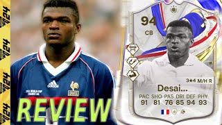 SERÁ EL MEJOR DEL FIFA 94 MARCEL DESAILLY GREATS OF THE GAME ICON EA FC 24 [upl. by Sufur]