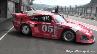 Porsche 935 K3 Coca Cola testing at Spa [upl. by Anaihr743]