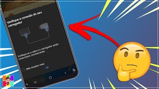 VERIFIQUE A CONEXÃO DO SEU CARREGADOR  VERIFIQUE SE O CABO E O CARREGADOR ESTÃO CONECTADOS CORRETO [upl. by Yoong]