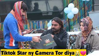 Prank with Famous Tiktok Star Camera Tor diya😭💔  Adil Anwar [upl. by Sibley]