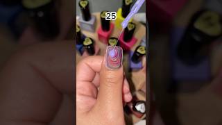 Reto 200 capas de esmalte😱 nails naildesign nailhacks naildesignathome shorts nailtrends [upl. by Oflodur217]