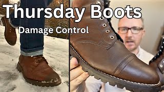 How To Remove Salt Stains From Thursday Boots [upl. by Adore441]