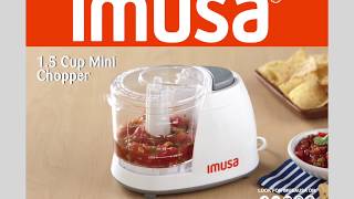 Making Pineapple Salsa with the IMUSA MINI CHOPPERWhite [upl. by Bab]