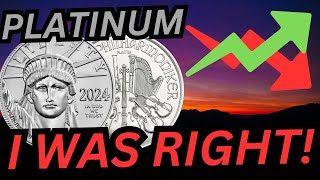 Platinum I Was right About The Recent Bull Market Run Up [upl. by Lambertson432]