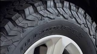 New tires BF GOODRICH KO2’s for 2021 4Runner SR5 Premium 4X4 [upl. by Mcneil]