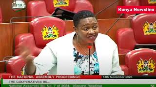 KIKUYUS ARE NOW HAPPY MTKENYA LIONESS WAMUCGHOMBA REMARKS IN PARLIAMENT AFTER MEG WHITMAN RESIGNED [upl. by Ycnan385]