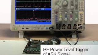 MDO4000 Advanced RF and Cross Domain Triggering  Tektronix [upl. by Eidissac]