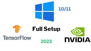 How to setup NVIDA GPU for TensorFlow in Windows 1011 [upl. by Rebme708]