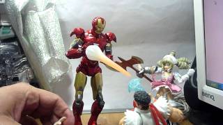 Scifi Revoltech 024 Iron Man  Mark VI [upl. by Lemieux597]