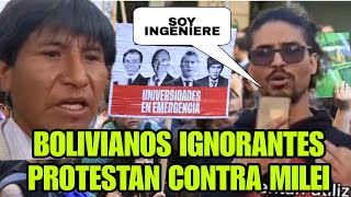 🔴 EXTRANJEROS ESTUDIAN GRATIS Y PROTESTAN CONTRA MILEI [upl. by Eeznyl]