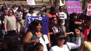 Thousands March Against Arpaio 287g Phoenix Arizona [upl. by Yr]