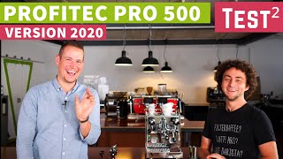 Profitec Pro 500 Espressomaschine  Neue Version getestet [upl. by Aytnahs]