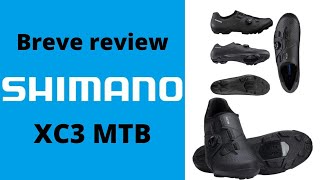 Breve review da Sapatilha Shimano XC3 para Mountain bike [upl. by Veradi]