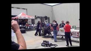 Doug Herbert Top Fuel start and Throttle Hit [upl. by Toulon]