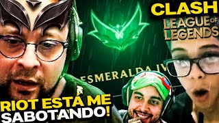 GORDOX cai contra ESMERALDA e ENTRA EM PÂNICO no CLASH DO LOL [upl. by Lizzie]