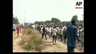 DR Congo  AntiKabila demonstration [upl. by Constantine]