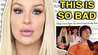 TANA MONGEAU CALLS OUT BRYCE HALL he is the worst … [upl. by Nadabas554]