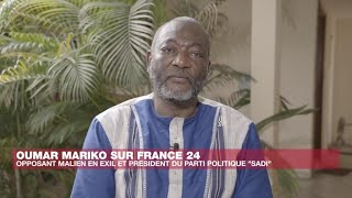 Oumar Mariko opposant malien  quotAssimi Goïta et ses camarades sont lobstacle à la paix au Maliquot [upl. by Kirkpatrick287]