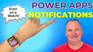 Send NotificationsV2 to Phones Tablets amp Watches with Power Apps [upl. by Miah]