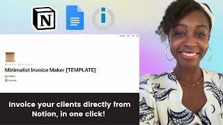 Invoice Your Customers Directly From Notion With Integromat  For Freelancers Small Businesses [upl. by Ludeman]
