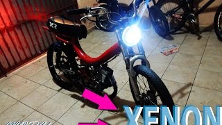 MOBILETE 75CC MUITO FORTE COM FAROL DE LED [upl. by Inhsor]