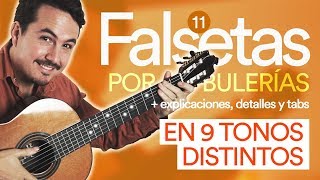 11 FALSETAS por BULERÍAS en 9 Tonalidades  PDF [upl. by Atiugal]