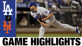 Dodgers vs Mets Game Highlights 83022  MLB Highlights [upl. by Eenwat]