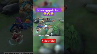 Lance mode sang sing sang sing niehh 🤣🤣🤣shorts mobilelegends mlbb [upl. by Perni880]