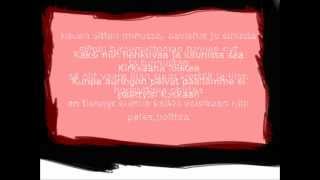 Johanna Kurkela  Rakkauslaulu lyrics [upl. by Cathy]