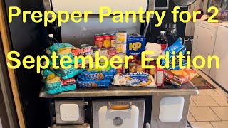 Prepper Pantry Fall Restock [upl. by Ardnikat]