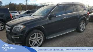 Used MERCEDESBENZ GL550 2015 for Sale in USACanada Export Car From USA [upl. by Lebisor715]