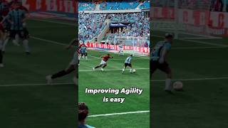 Improving Agility is easy football skills trending Exercise Eu Sento Gabu trending youtubeshorts [upl. by Omiseno463]