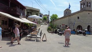 Afitos Halkidiki morning walk June 2023 [upl. by Anelim]