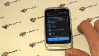 HTC Wildfire S erster Startvorgang und Einrichtungsassistent [upl. by Catharina]