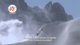 Skimadness  Fred Syversen 107 meters 351 feet cliff drop world record skiing [upl. by Budding]