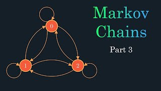 Markov Chains nstep Transition Matrix  Part  3 [upl. by Leahciam]