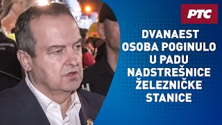 Dvanaest osoba poginulo u padu nadstrešnice Železničke stanice strahuje se da ima još žrtava [upl. by Ferdinanda]