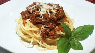 Spaghetti Bolognese Recipe  Marks Cuisine 46 [upl. by Darahs623]