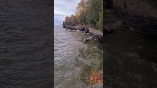 Cave Point Sturgeon Bay WI [upl. by Ahsiret258]