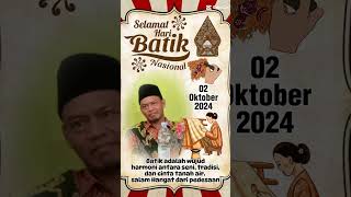 Hari Batik Nasional [upl. by Ponton]